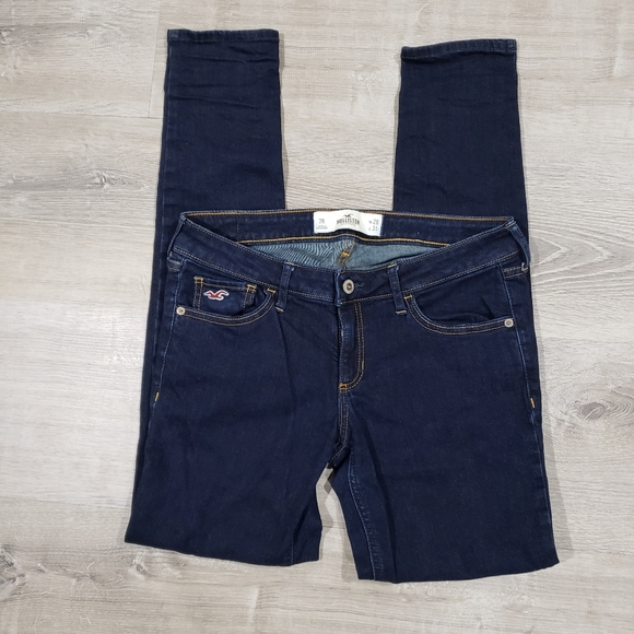 Hollister Jeans Dark Wash Size 7R - Picture 4 of 5